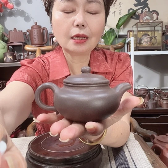 茶壶紫泥原矿紫砂壶