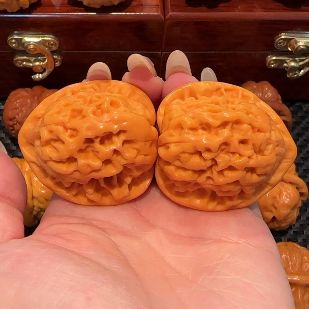 文玩核桃吊坠官帽41精品2164