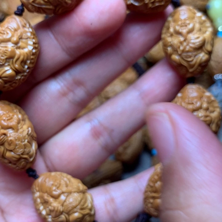 橄榄核手串/手链头一次