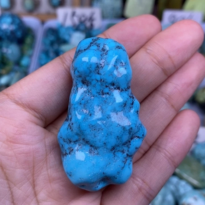 未镶嵌绿松石颈饰