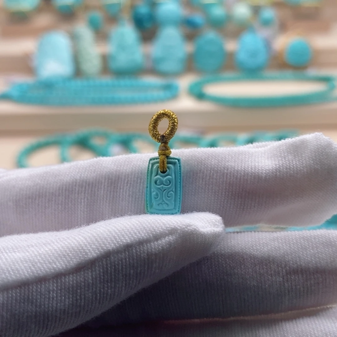 绿松石珠宝奇石未镶嵌