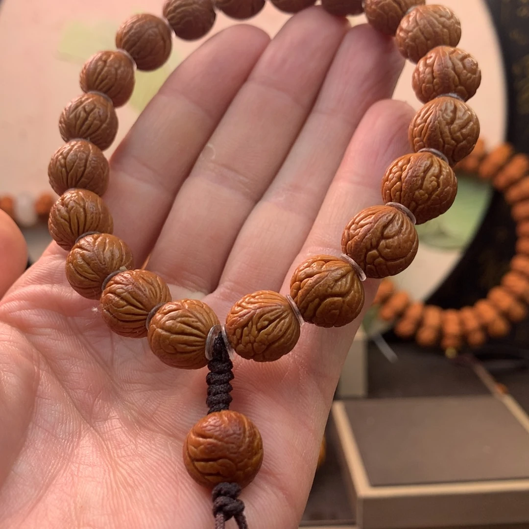 【闪购商品】桃核吊坠皮*邱13龙鳞仿古