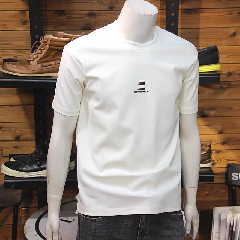 圆领通用青年短袖四季通用T恤修身男士男装上衣时尚休闲