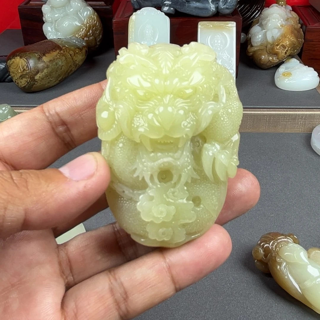 和田玉颈饰未镶嵌用****4