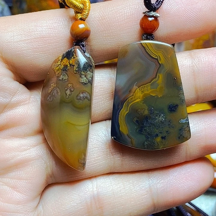 玛瑙/玉髓未镶嵌颈饰