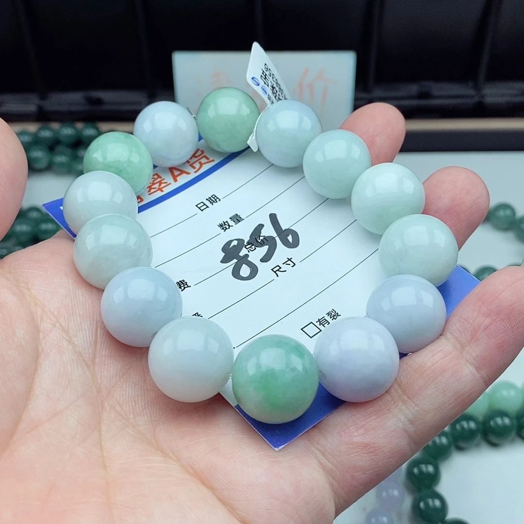 翡翠未镶嵌颈饰翡翠手链项链好