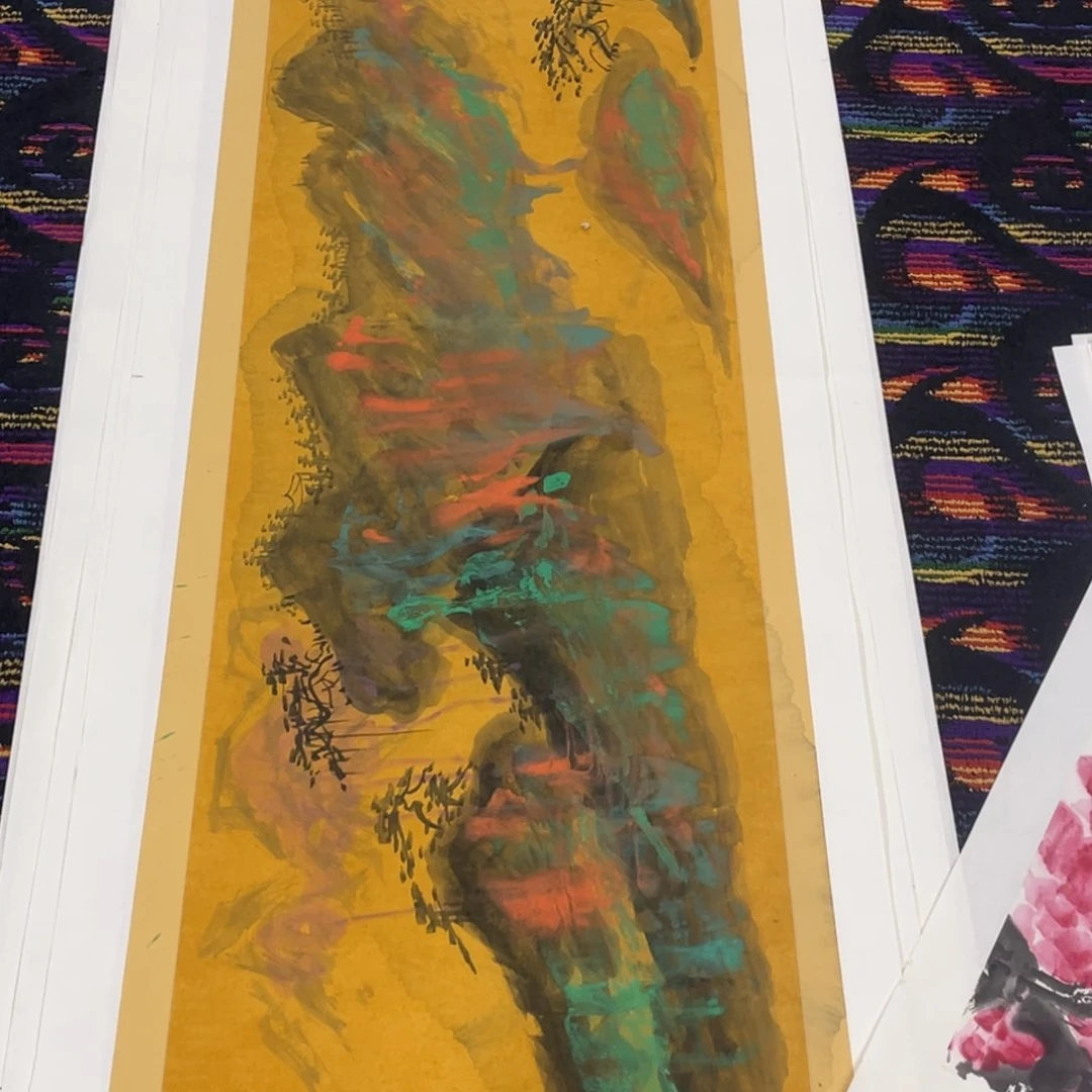 国画三绘画作品李君美侯