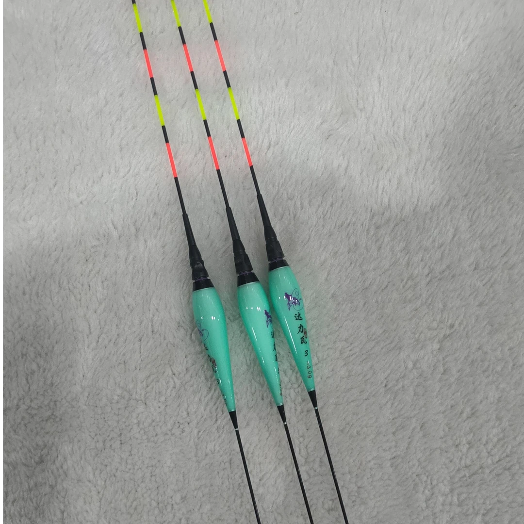 电子漂一个+电池【吃铅颜色花型随机发】