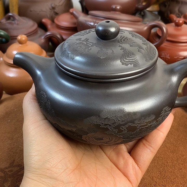 茶壶紫砂紫砂微瑕