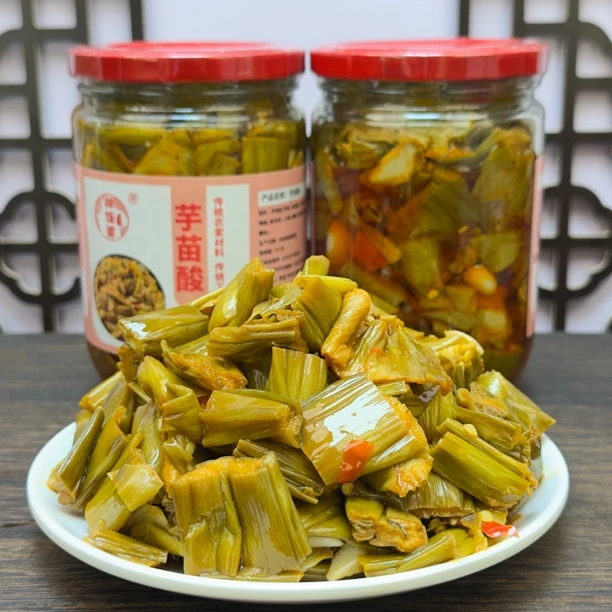 拌饭婆广西腌制芋苗酸传统酸辣爽口下饭菜