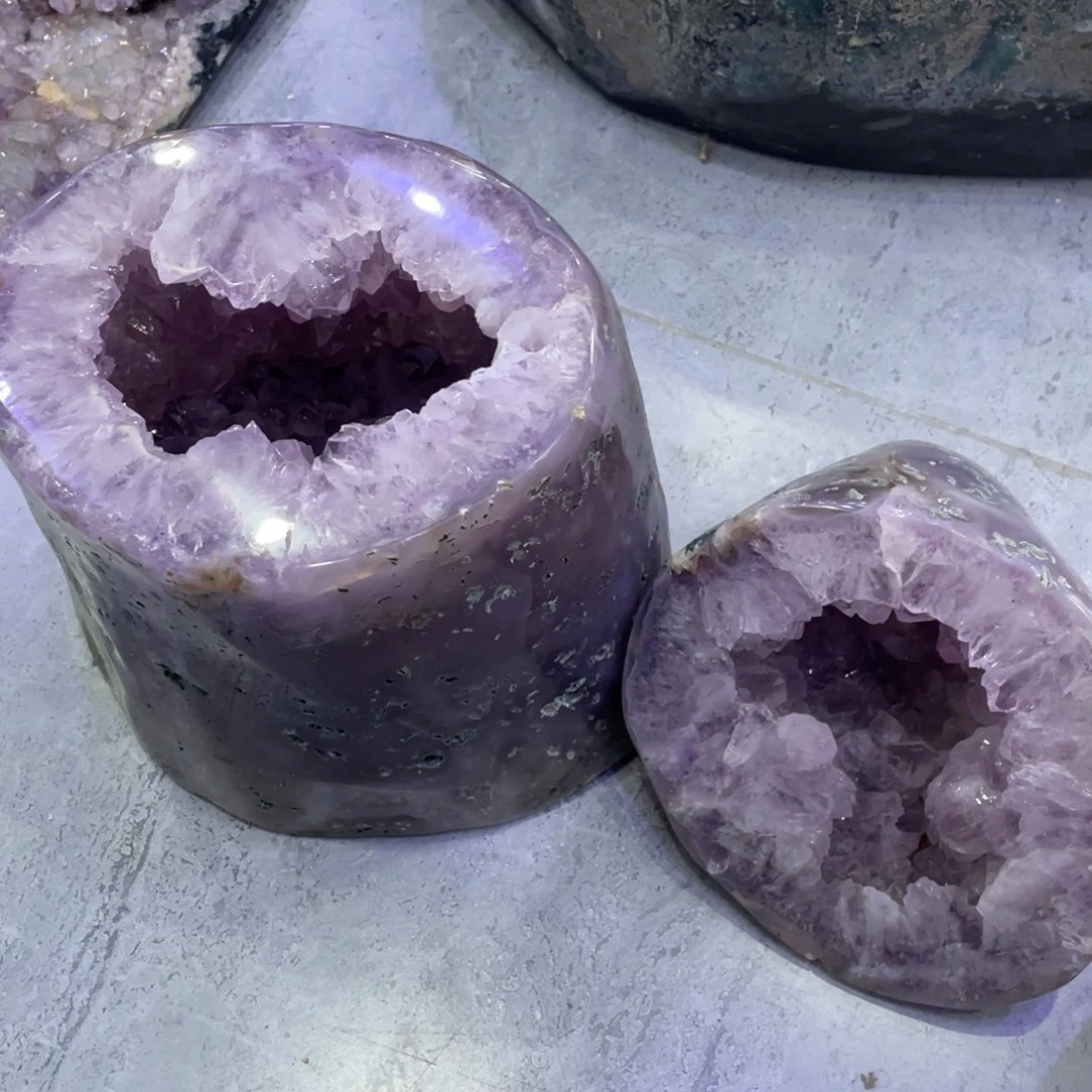 水晶未镶嵌珠宝半成品