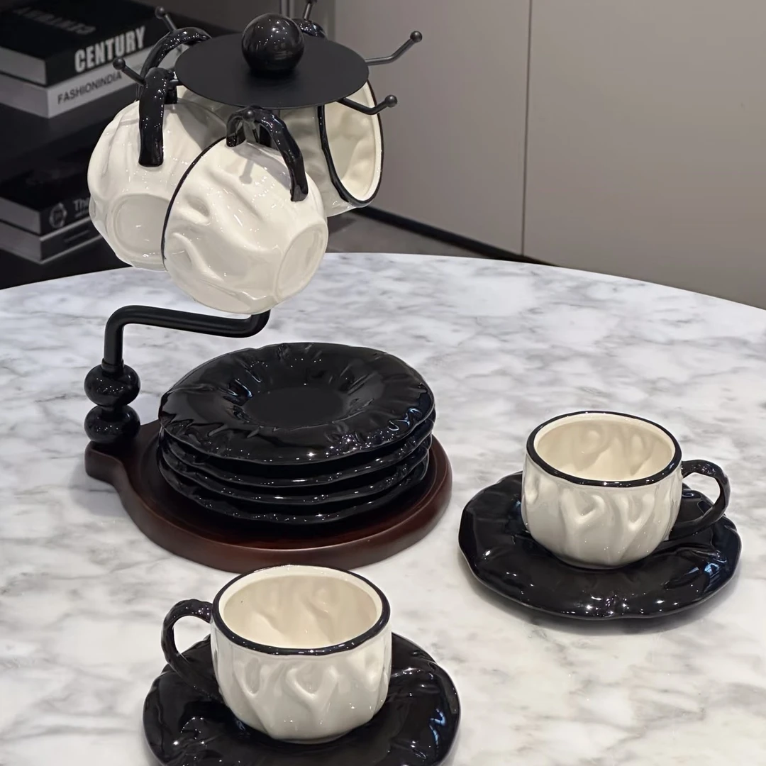 法式复古咖啡杯高档精致搬家乔迁新居茶杯套装结婚新婚生日礼物女