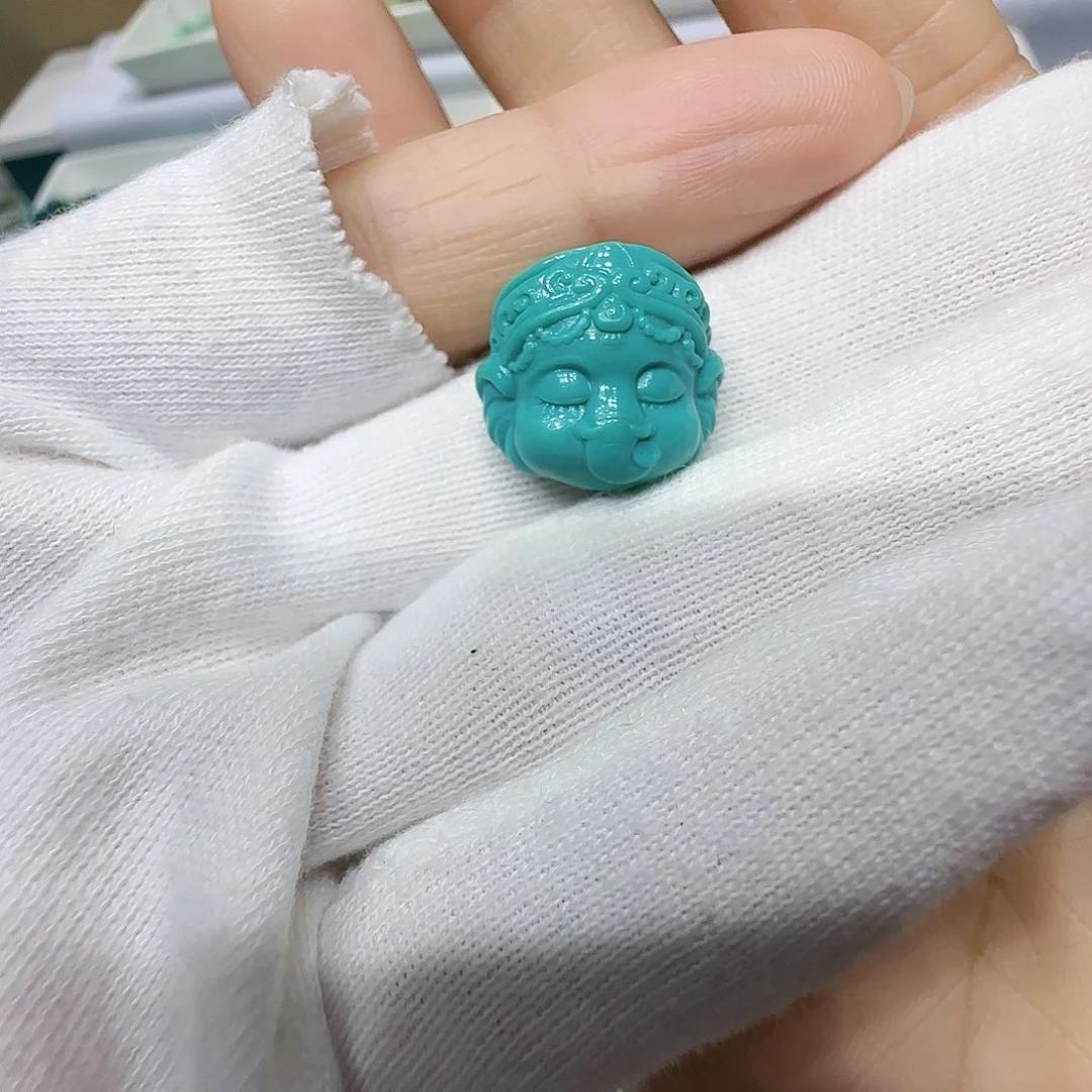 未镶嵌绿松石原矿绿松石