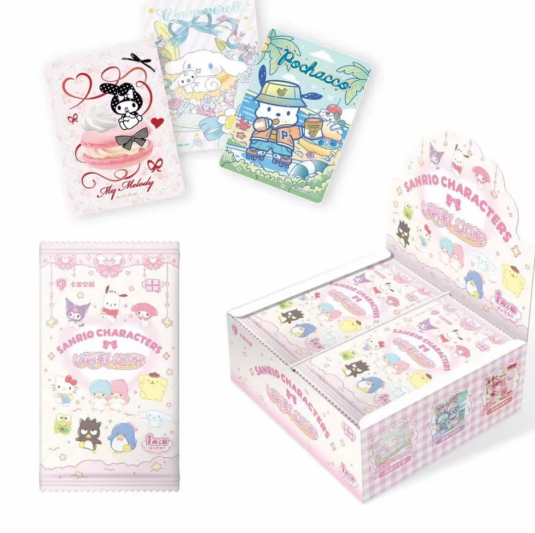 【找朋友】卡宝文创三丽鸥家族拍立得卡6弹1米包 收藏卡牌 默认代拆