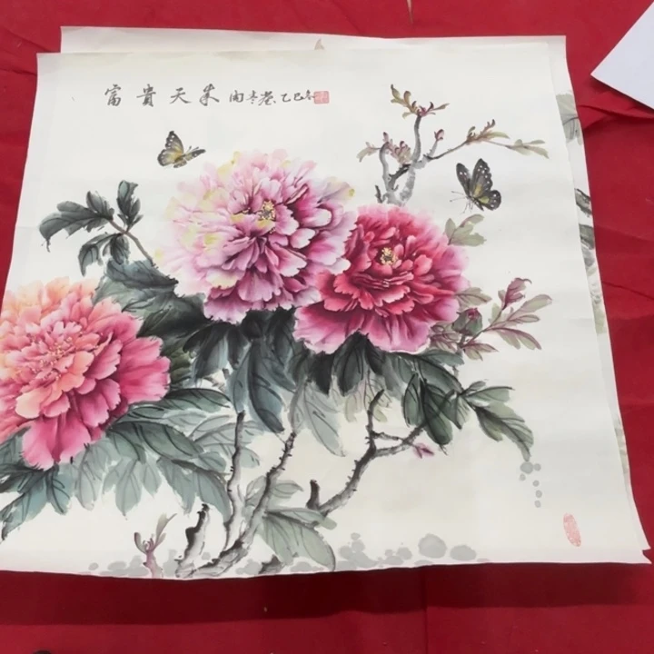 国画花鸟等图案和造型各