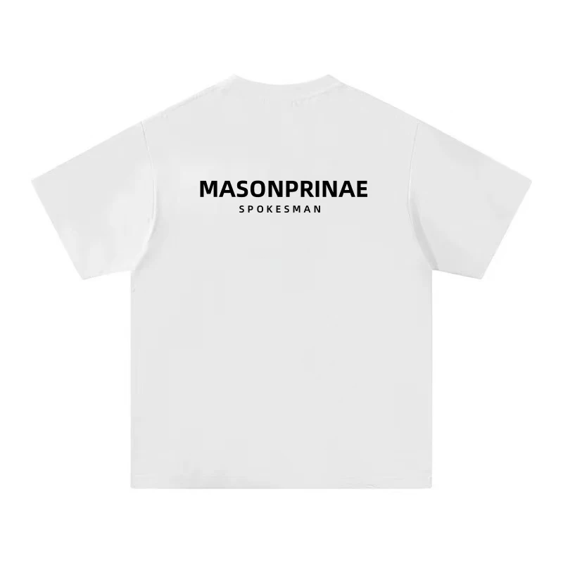 美式高街潮牌植绒字母纯棉宽松印花夏季百搭款男女情侣短袖T恤