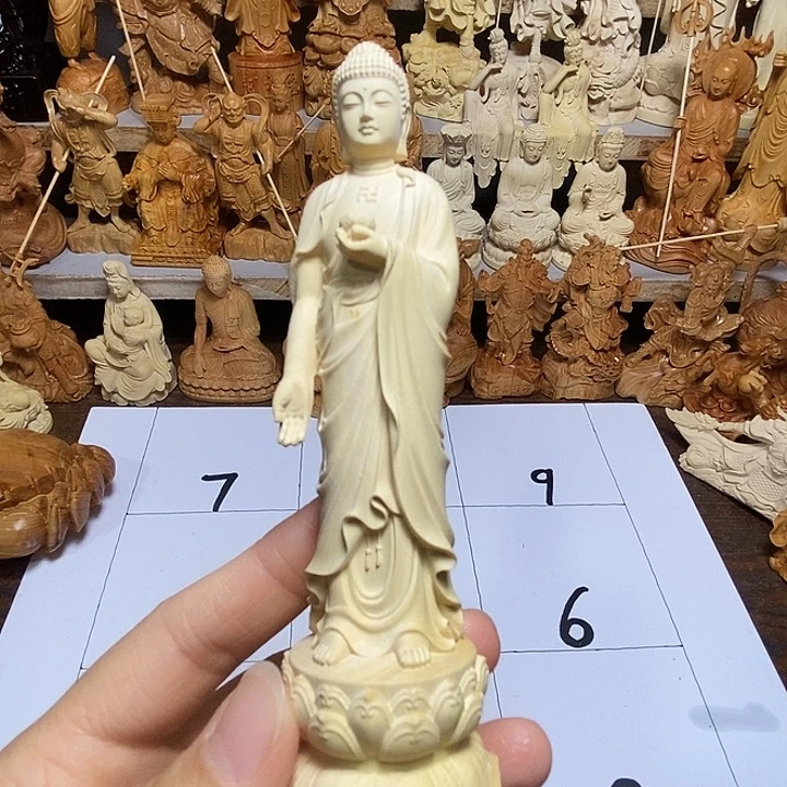 柏木（崖柏）阿弥陀佛 小瑕