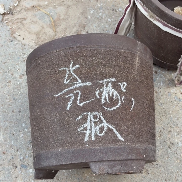 宜兴紫砂花盆，现货发