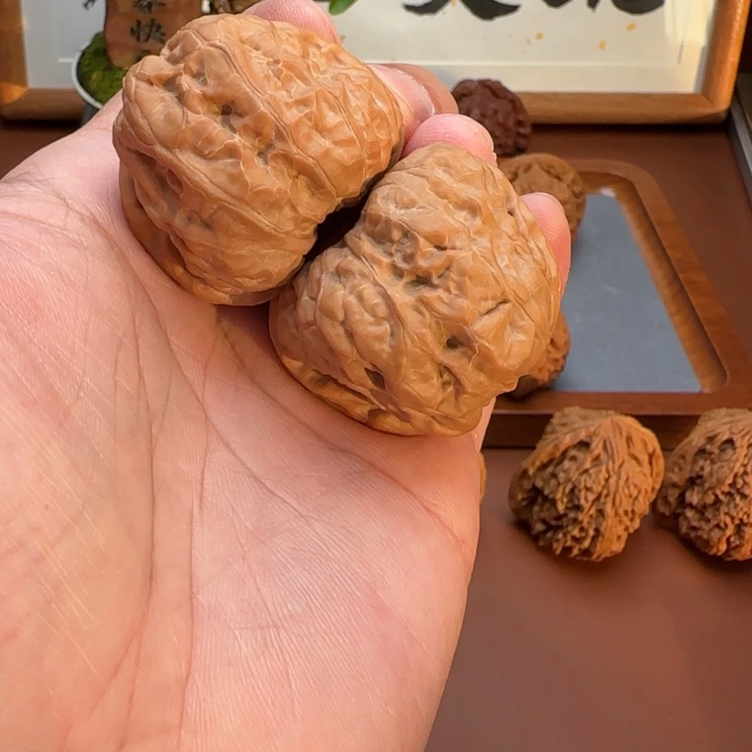 文玩核桃把件五****瑟蛤蟆头