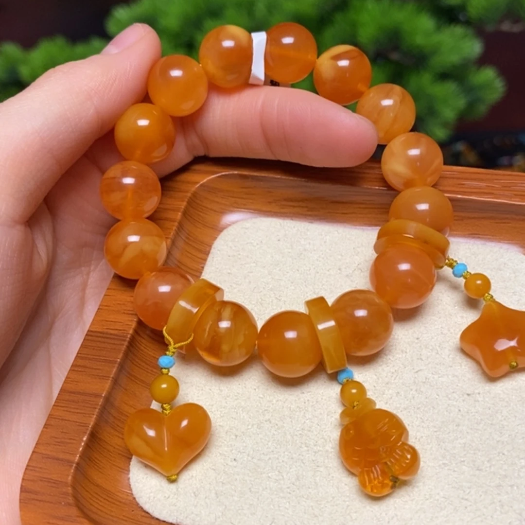 【闪购商品】手链蜜蜡未镶嵌手串