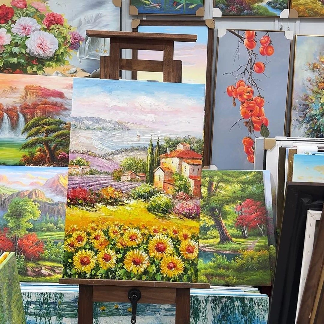 油画6090油画作品展作品展作品