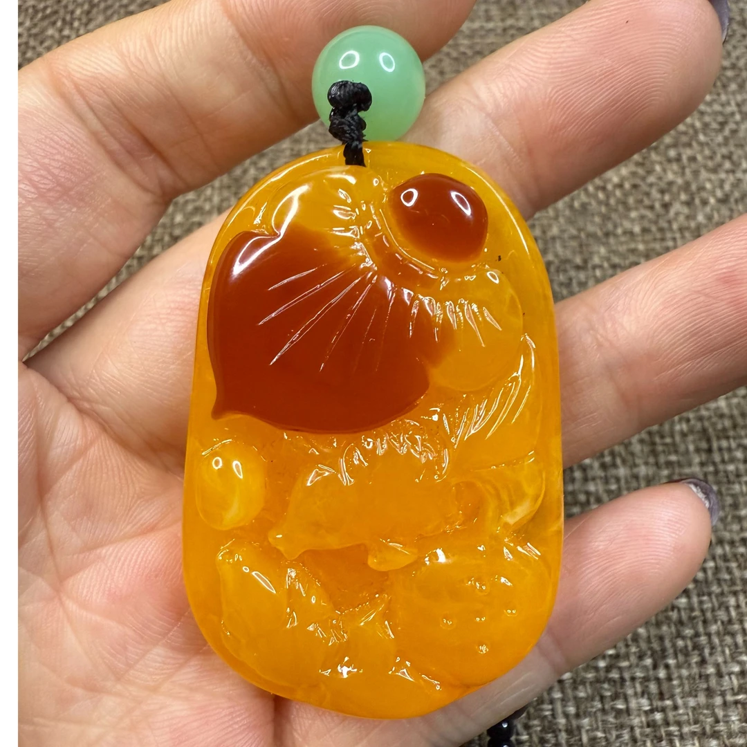 H2双鱼戏珠经典百搭项链