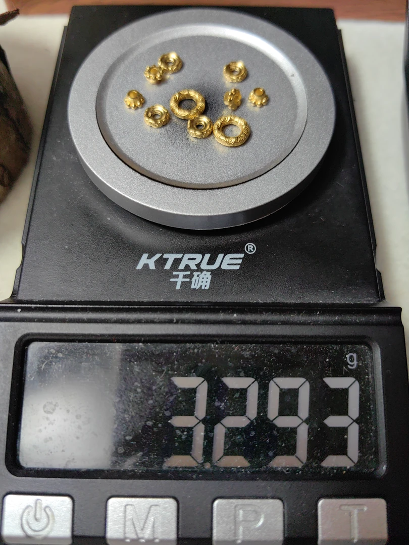 足金999万向轴黄金手串配饰