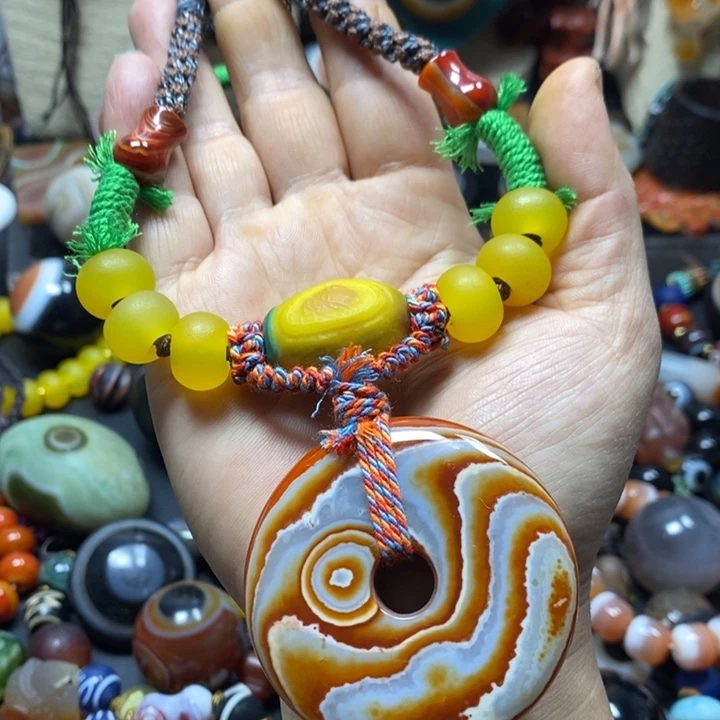 玛瑙/玉髓未镶嵌颈饰