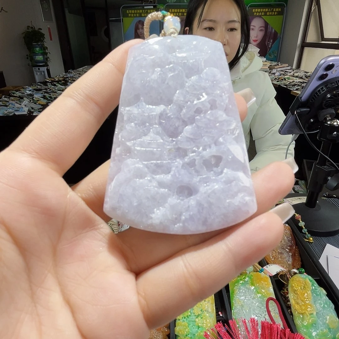 颈饰未镶嵌翡翠一