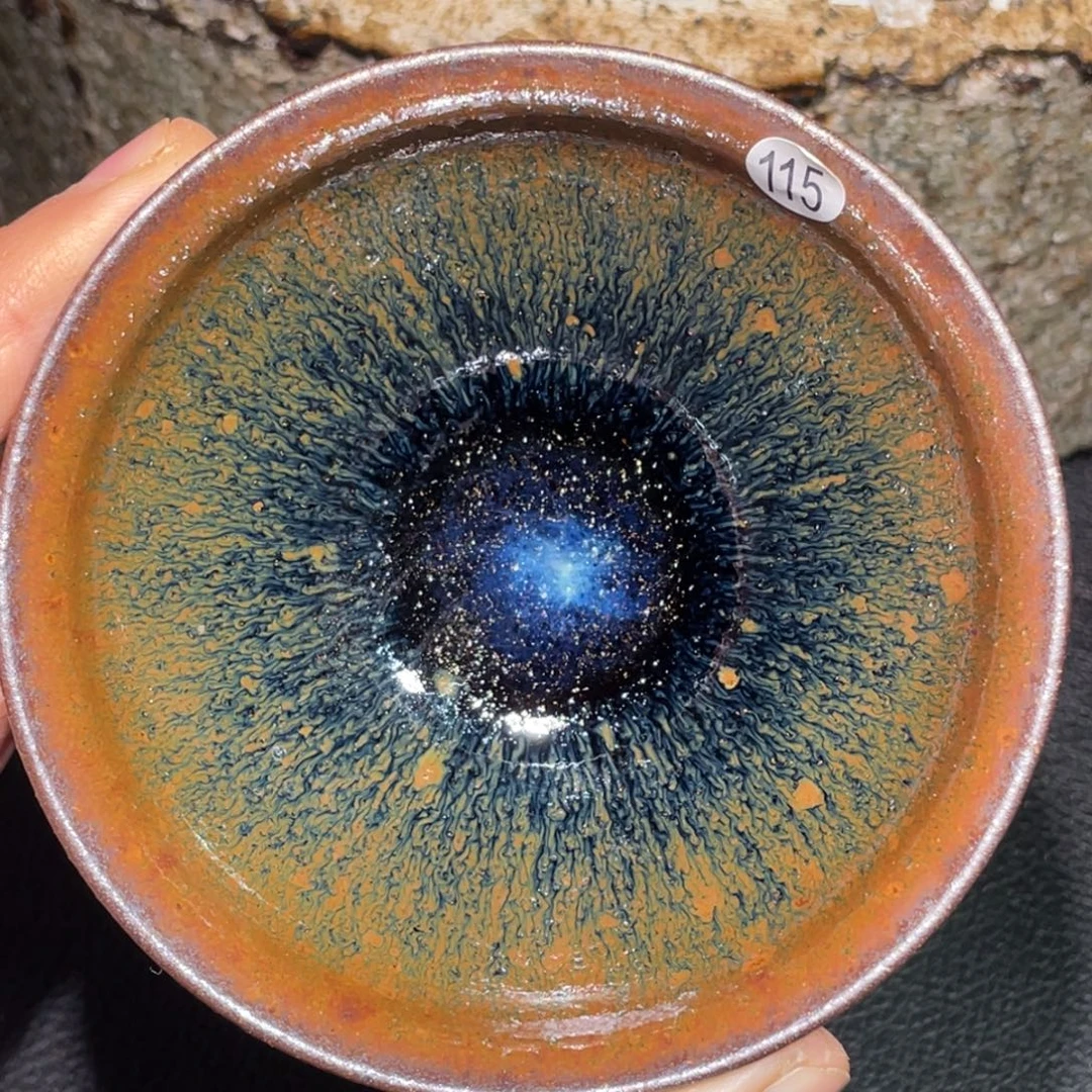 茶盏龙窑柴烧建盏115