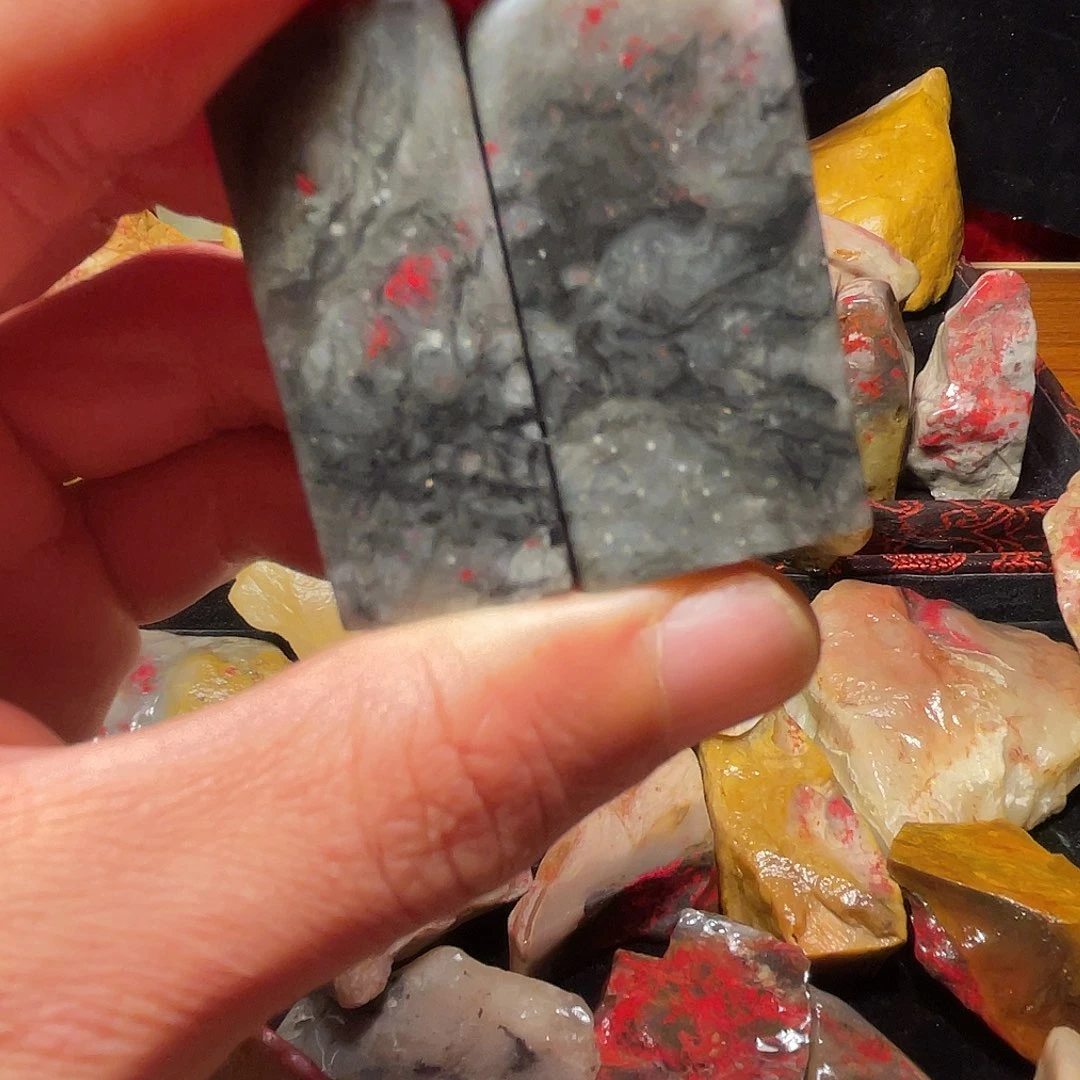 心***胖其他昌化石昌化软玉鸡血