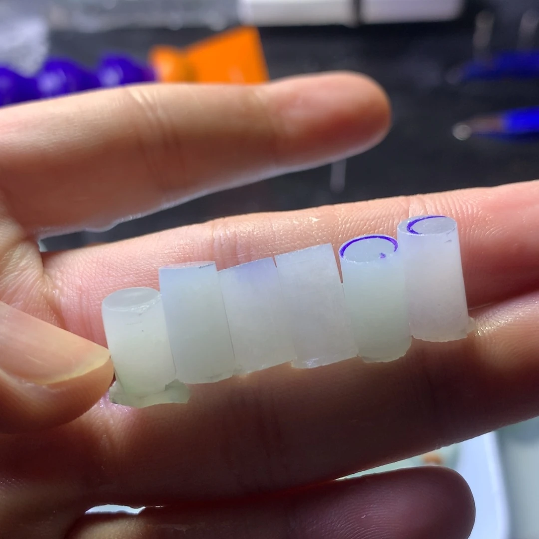 定制翡翠未镶嵌晓**！圆珠8颗