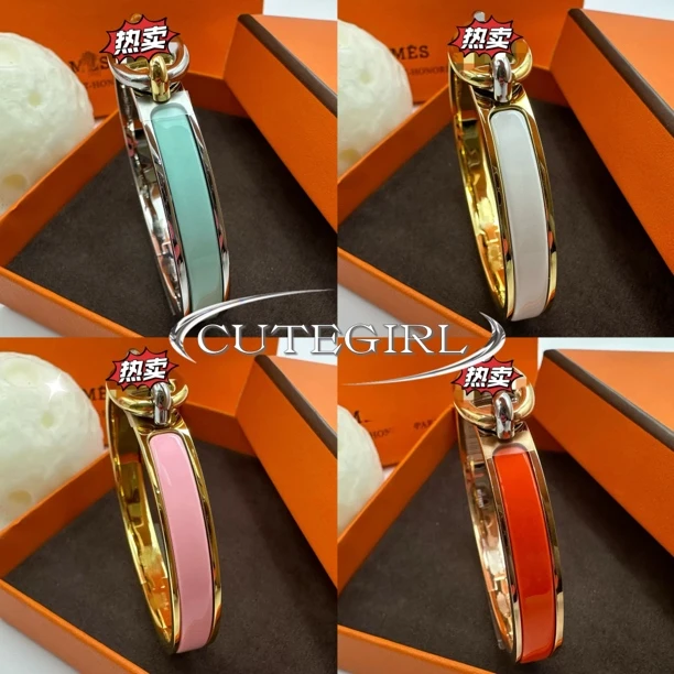 铜合金珐琅手镯 CUTEGIRL 猪鼻珐琅经典手镯