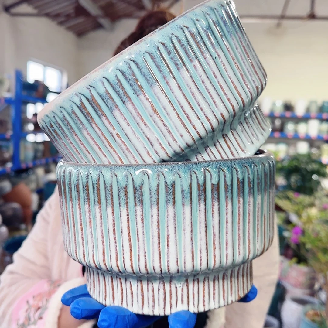 花盆紫砂高12口18