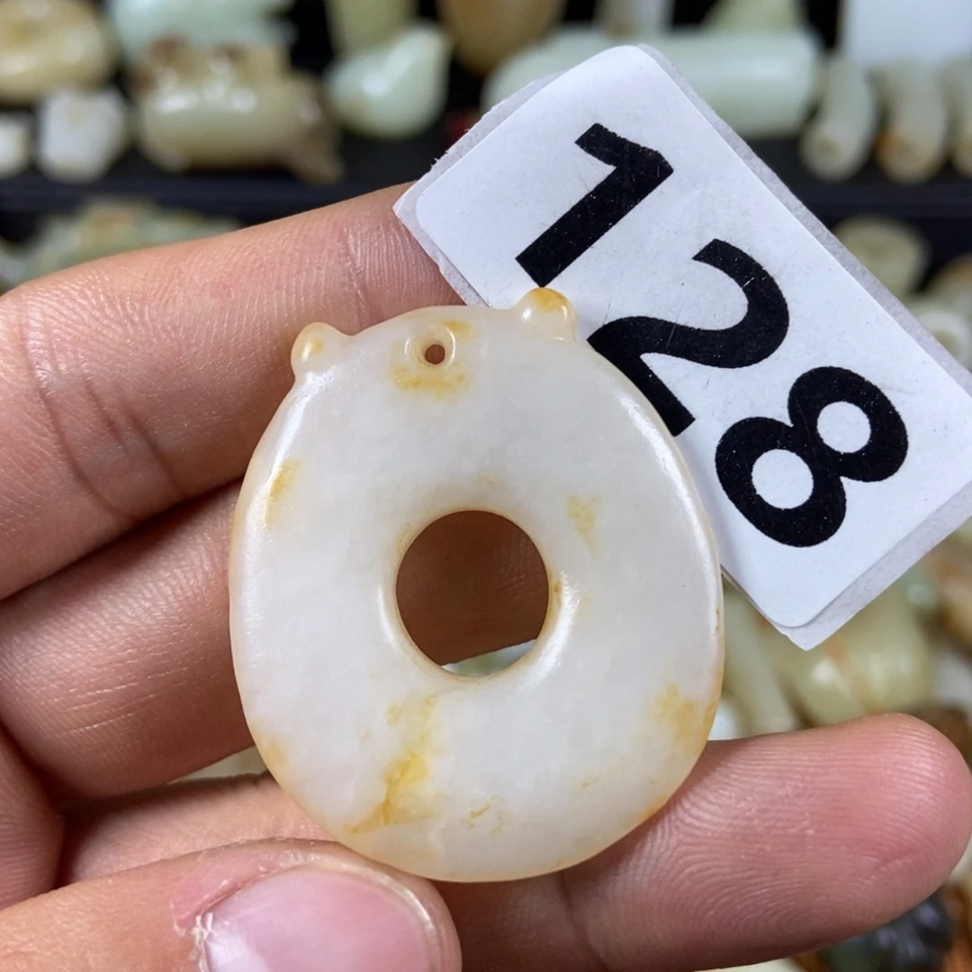 吊坠(不含链)未镶嵌和田玉