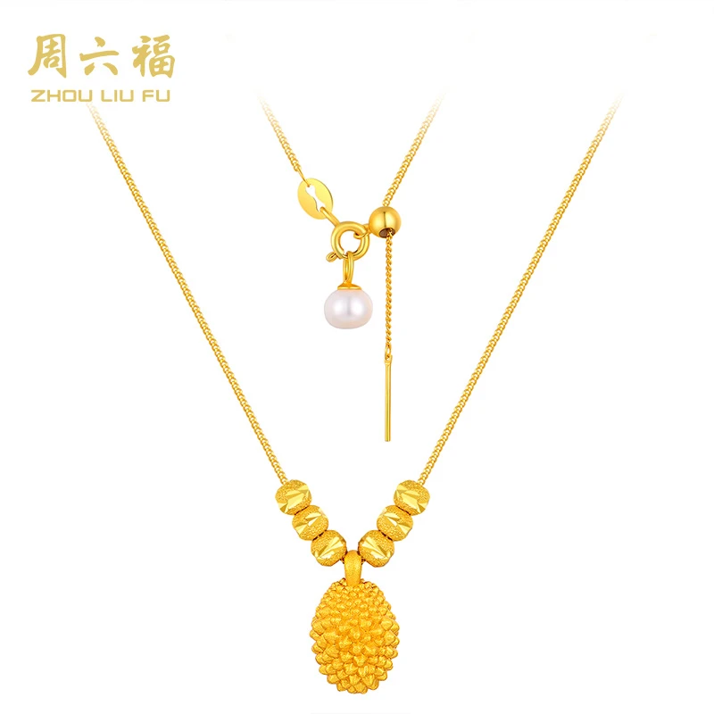 ZHOU LIU FU/周六福【榴恋你】珍珠锁骨项链 C05358