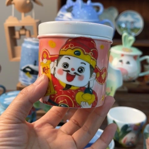 炉景德镇釉下手绘陶瓷