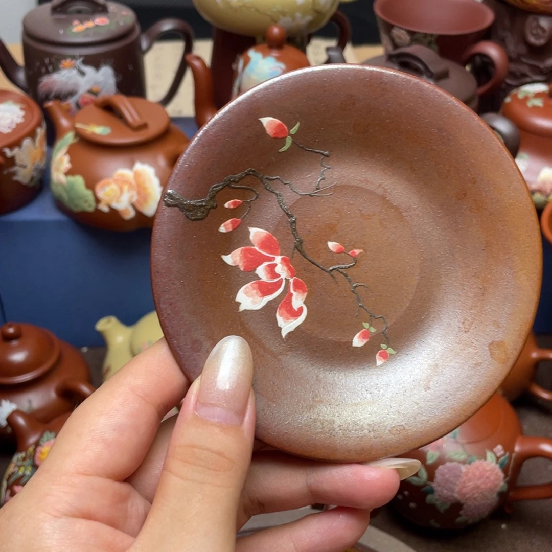 茶杯紫砂紫砂主人杯10cm