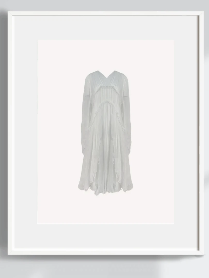 赵露思同款【色彩party】重磅100桑蚕丝连衣裙Y24C9132-2