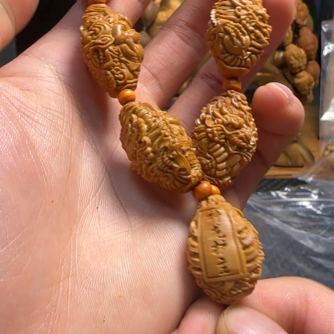 橄榄核手串/手链神龙弥勒