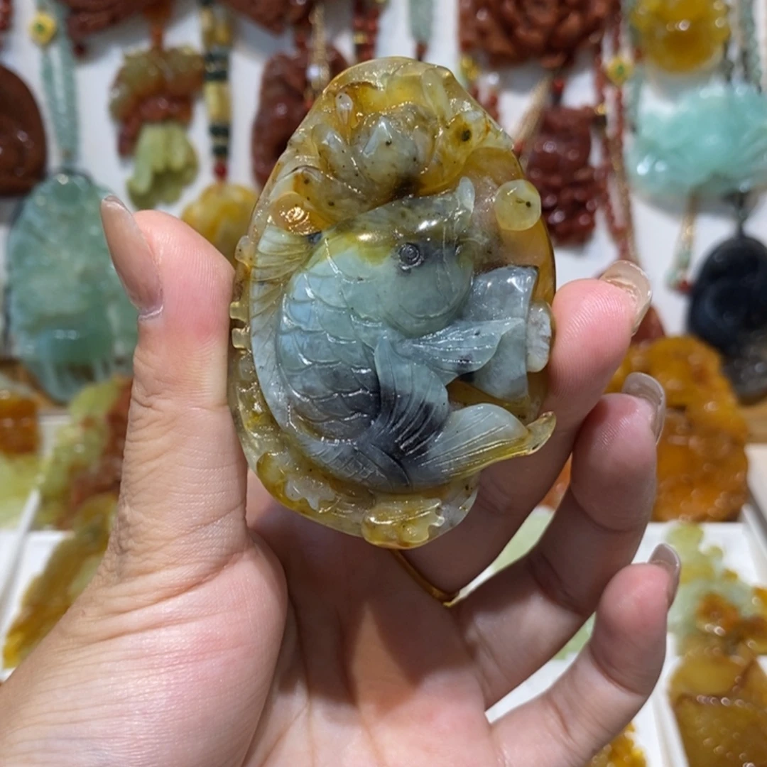 未镶嵌蛇纹石玉颈饰
