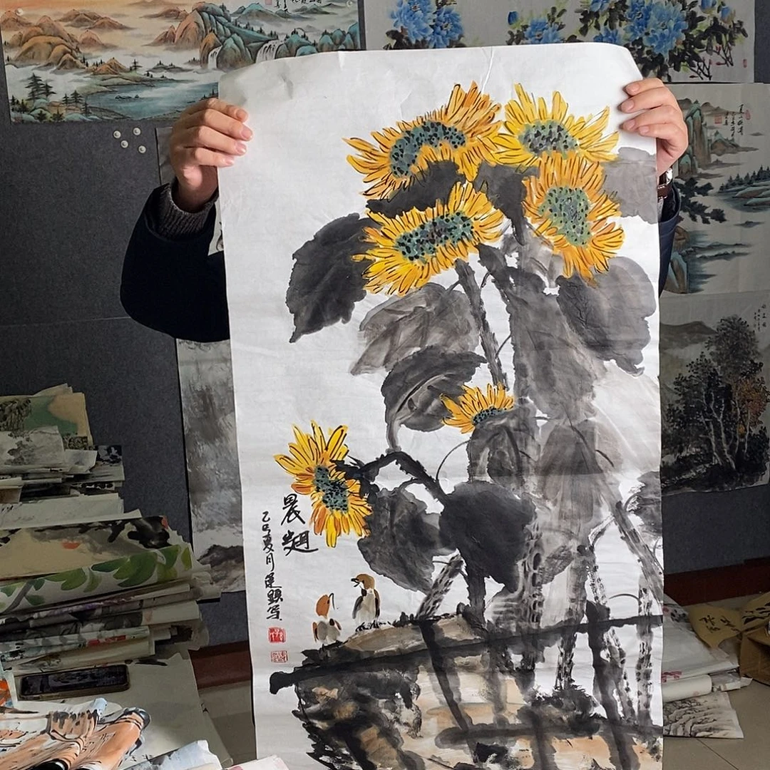 国画纯手绘手绘作品21