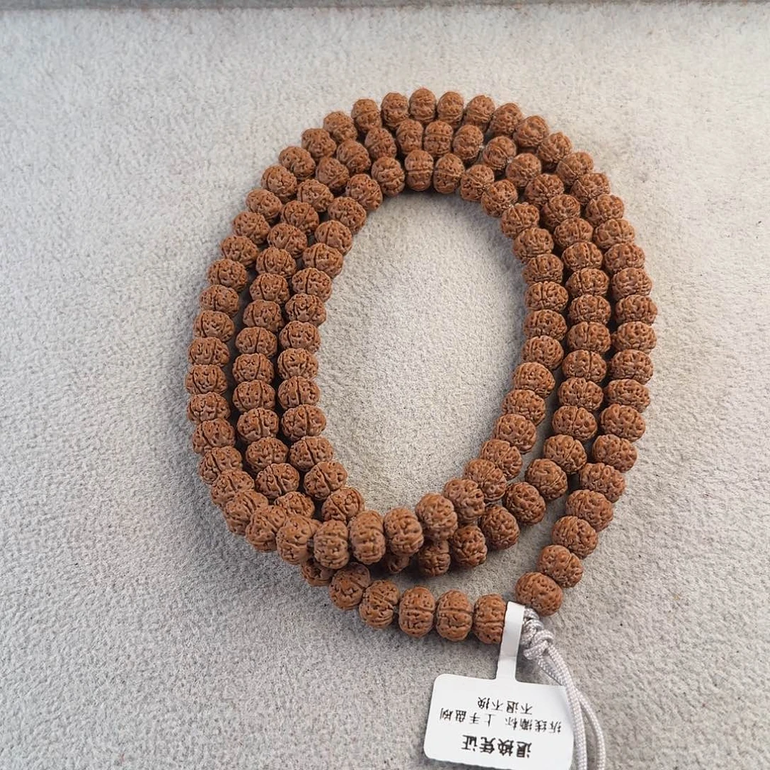 金刚菩提吊坠平头凹底梅花