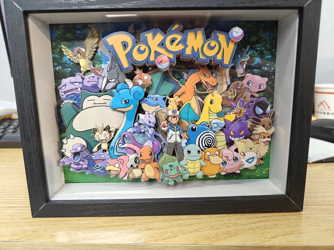 【画框】宝可梦全家福