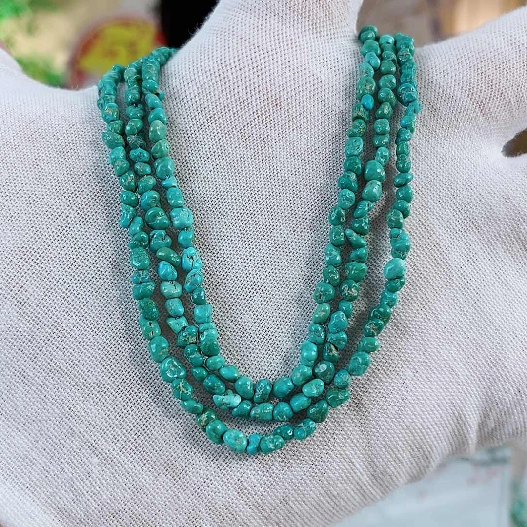 未镶嵌绿松石珠宝奇石