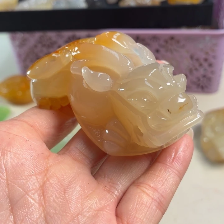 玛瑙/玉髓未镶嵌吊坠(不含链)