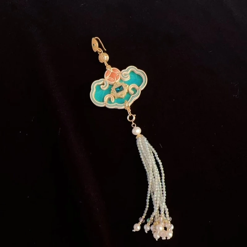 压襟挂件手工非遗盘扣如意锁气质新中式