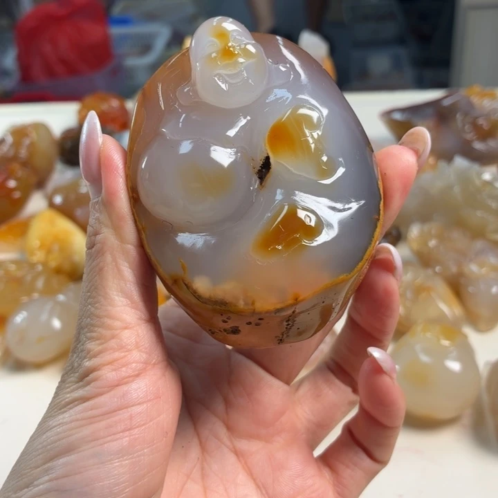 未镶嵌颈饰玛瑙/玉髓
