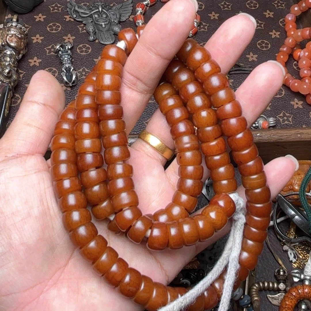 一*墨铜星月菩提吊坠项链