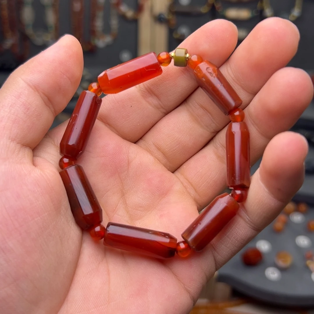 玛瑙/玉髓合金手链